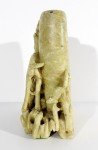 Hand-Carved Chinese Soapstone Double Vase Decor
