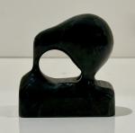 Inuit Soapstone Seal Sculpture - Abstract Arctic Art