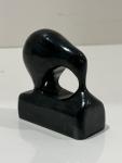 Inuit Soapstone Seal Sculpture - Abstract Arctic Art