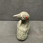 Inuit Stone Waterfowl Sculpture in Soapstone