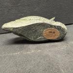 Inuit Stone Waterfowl Sculpture in Soapstone