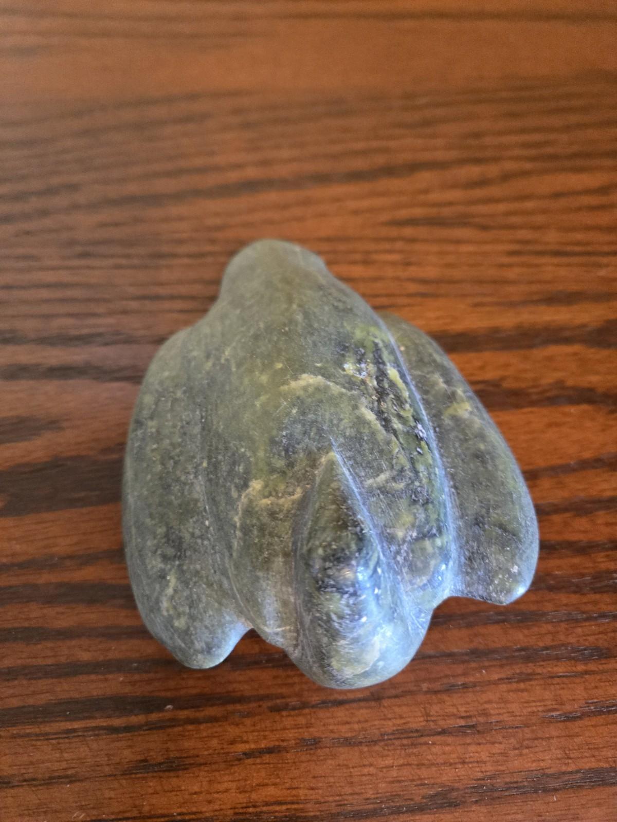 Inuit Art Soapstone Bird Figurine