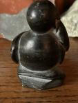 Inuit Bird and Fish Soapstone Carving