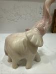 Soapstone Elephant Figurine Set - 5.5" & 4.25