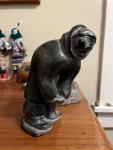 Inuit Soapstone Carving by Laimekee Kakee