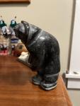 Inuit Soapstone Carving by Laimekee Kakee