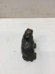 Inuit Soapstone Walrus Carving by Luke