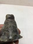 Inuit Soapstone Walrus Carving by Luke