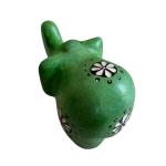 Green Soapstone Elephant Figurine - African Safari Decor