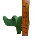 Green Soapstone Elephant Figurine - African Safari Decor