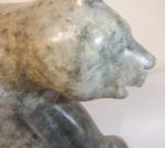Hand Carved Vintage Soapstone Bear Figurine