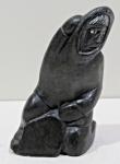 Inuit Soapstone Kneeling Eskimo Figure 5.5