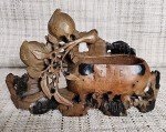 Hand-Carved Vintage Chinese Soapstone Ink Well
