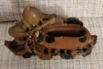 Hand-Carved Vintage Chinese Soapstone Ink Well