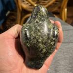 Inuit Soapstone Bird Shaman Sculpture