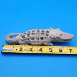 Soapstone Crocodile Baby Carving - 7" Beauty
