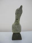 Inuit Carved Arctic Bird Soapstone Sculpture