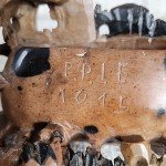 Hand-Carved Vintage Chinese Soapstone Ink Well