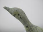 Inuit Carved Arctic Bird Soapstone Sculpture