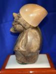 Vintage Hand-Carved Chinese Soapstone Figurine 3.5