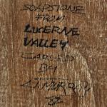 Hand-Carved Soapstone Shark Figurine with Wood Base