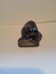 Signed & Numbered Inuit Soapstone Seal Carving