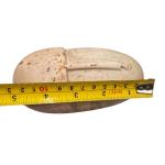 Vintage Soapstone Face Mask Sculpture Trinket Box