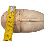 Vintage Soapstone Face Mask Sculpture Trinket Box