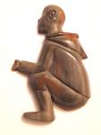 Hand Carved Inuit Soapstone Art from 1974