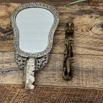 Dragon Belt Hook Mirror with Removable Handle