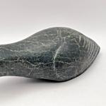 Inuit Soapstone Bird Sculpture - 2" x 7.25" x 2.75