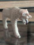 Leopard Soapstone Carving - African Animal Art