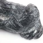 Walrus Mom and Baby Soapstone Carving