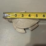 Soapstone Sea Turtle Figure - Cream/Tan 5.5”