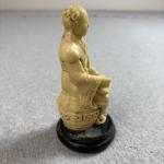 Hand Carved Soapstone Geisha Figurine