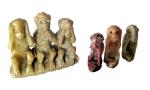 Chinese Soapstone Monkey Carvings Set - Hear, See, Speak