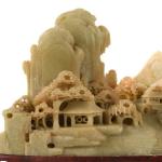 Handmade Soapstone Landscape Sculpture from China