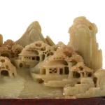 Handmade Soapstone Landscape Sculpture from China