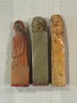 Set of 3 Vintage Chinese Soapstone Seal Carvings