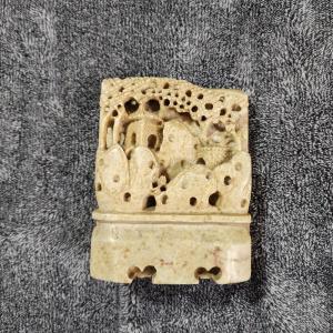 Chinese Vintage Carved Soapstone Sculpture