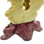 Hand-Carved Vintage Chinese Soapstone Lotus Sculpture