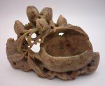 Hand Carved China Soapstone Brush Pot – 5