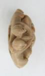 Vintage Chinese Hand-Carved Soapstone Monkey Sculpture