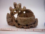 Hand Carved China Soapstone Brush Pot – 5