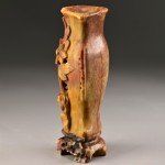 Vintage Chinese Soapstone Feng Shui Vase