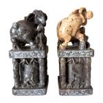 Hand Carved Chinese Soapstone Animal Seal Stamps