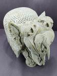 Hand-Carved Soapstone Elephant Statue in Two Sizes