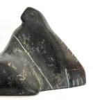 Inuit Soapstone Carving: Eskimo with Seal