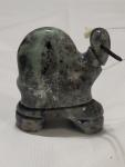 BEKOA Inuit Carved Soapstone Eskimo Hunter