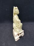 Vintage Signed Soapstone Asian Female Figure 6.25